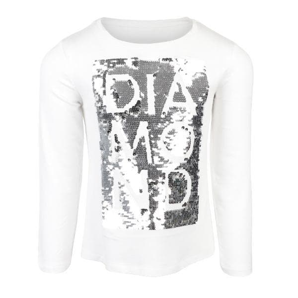 OFF WHITE L/S COTTON T-SHIRT