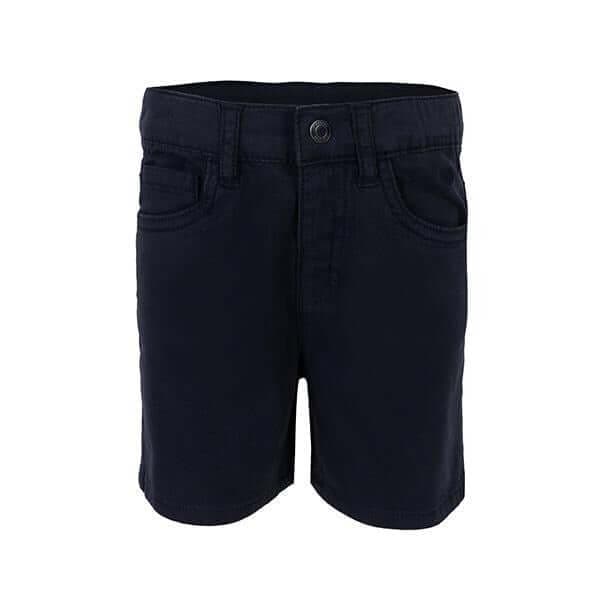 NAVY 5 POCKETS TWILL SHORTS