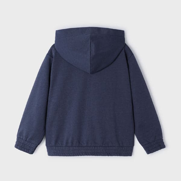 NAVY BLUE L/S HOODIE