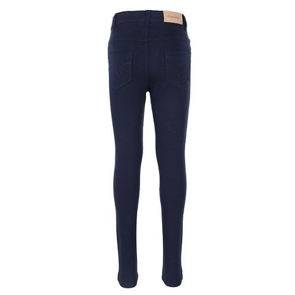 NAVY BASIC FLEECE TROUSERS