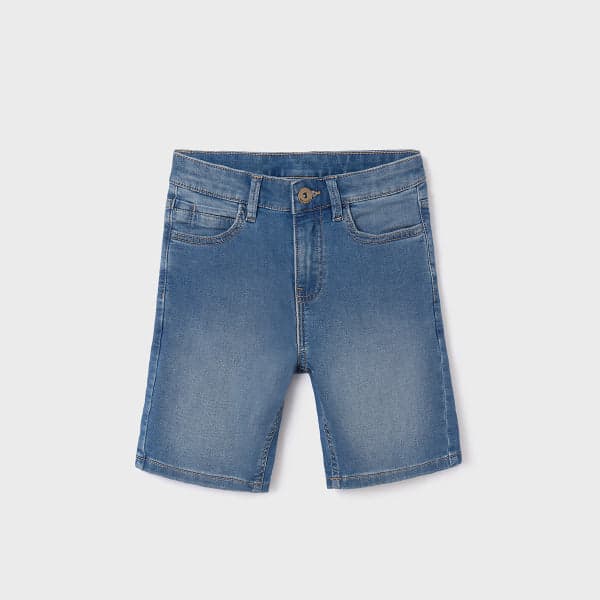 BLUE DENIM SHORT