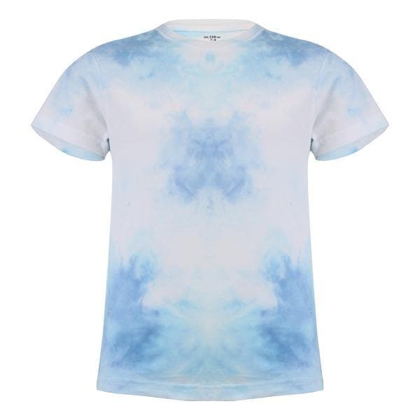 BLUE S/S TIE AND DYE TSHIRT