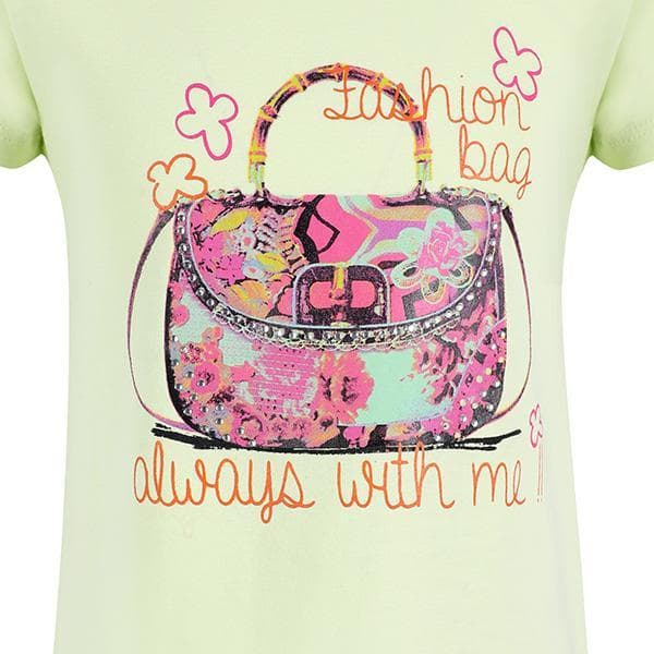 GREEN GRAPHIC TSHIRT