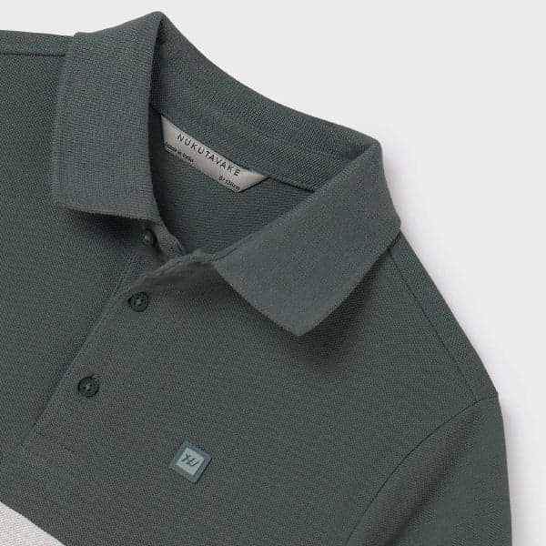 CREAM & GREEN S/S POLO