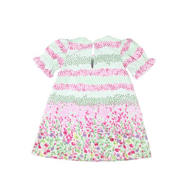 MULTICOLOUR FLOWERY DRESS