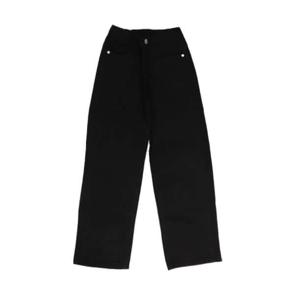 BLACK DENIM TROUSER