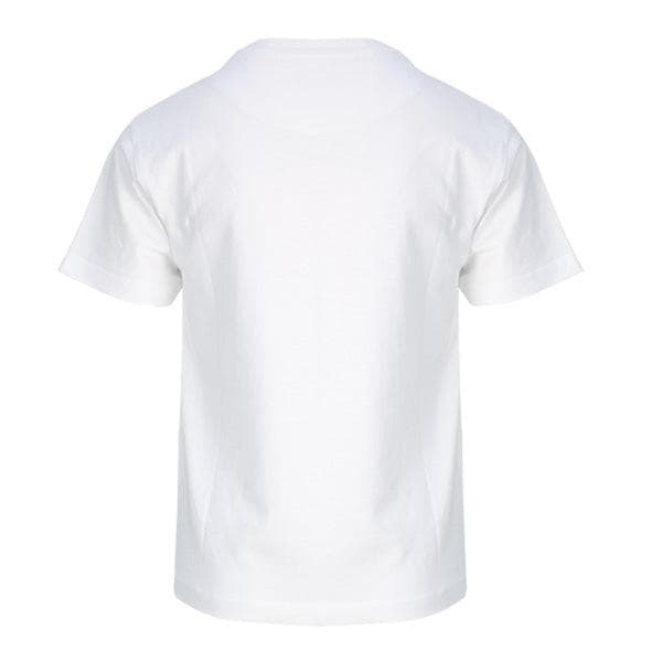 WHITE GRAPHIC S/ S TSHIRT