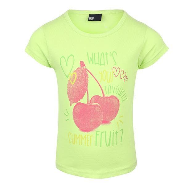APPLE GREEN PRINT TOP