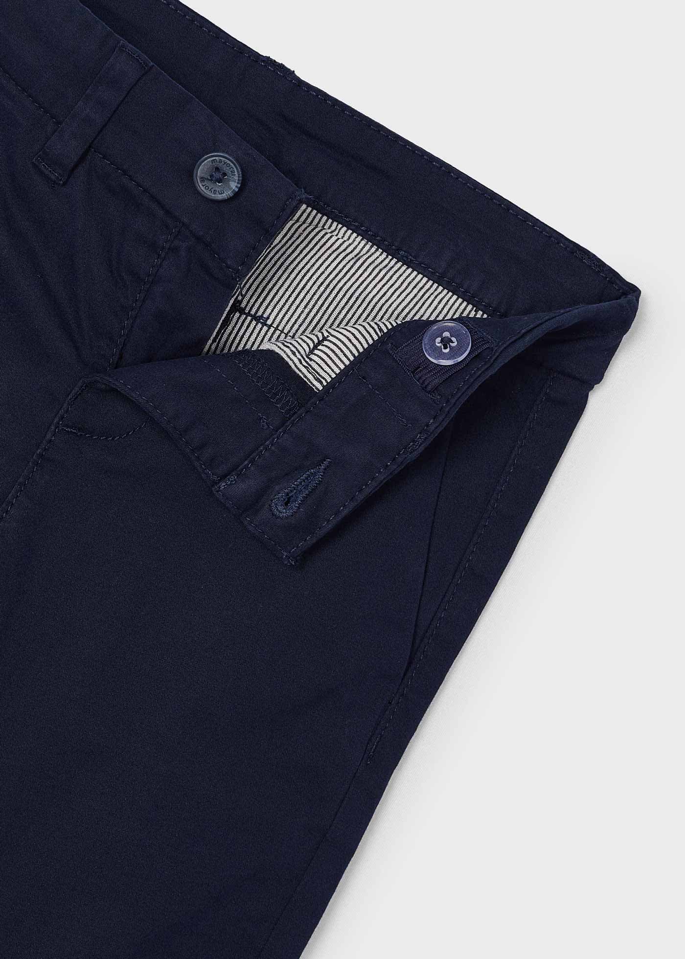NAVY BASIC TROUSERS