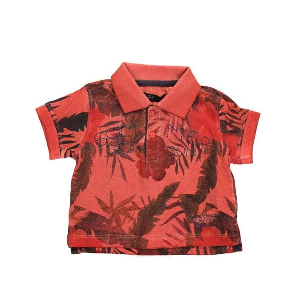 ORANGE SHORT SLEEVE POLO