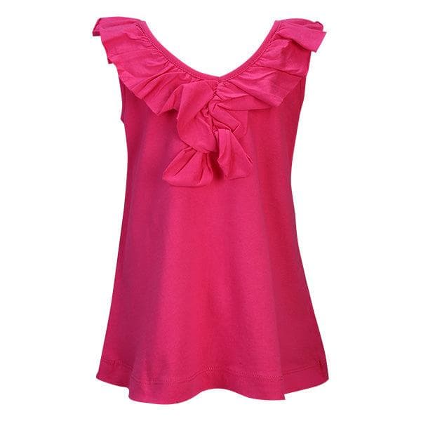 MAGENTA EMBROIDERED DRESS