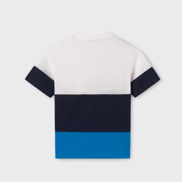 WHITE & BLUE S/S TSHIRT