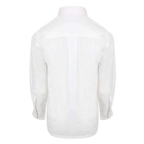 WHITE L/S NORMAL FORMAL SHIRT