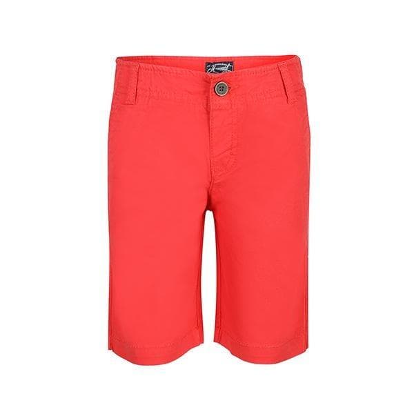 RED CHINOS SHORTS