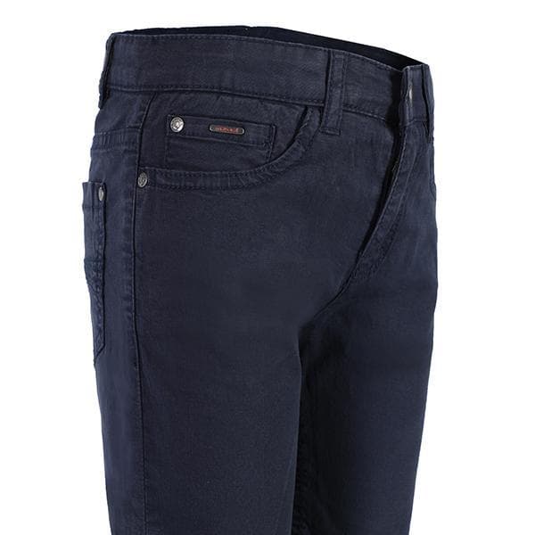NAVY 5 POCKETS TWILL SHORTS