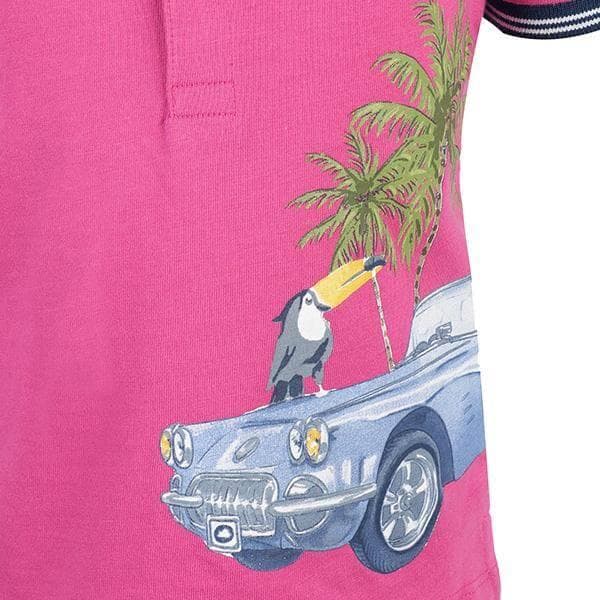 PINK SHORT SLEEVE POLO