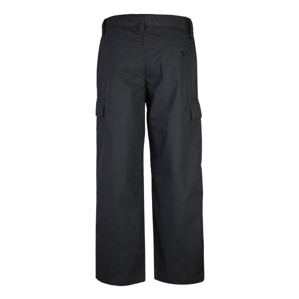 UNISEX BLACK PLAIN CARGO TROUSER
