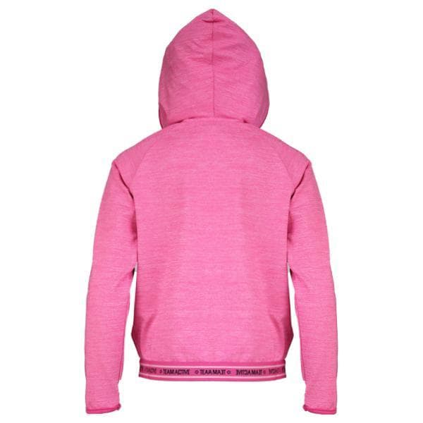 PINK L/S ZIPPER HOODIE JACKET
