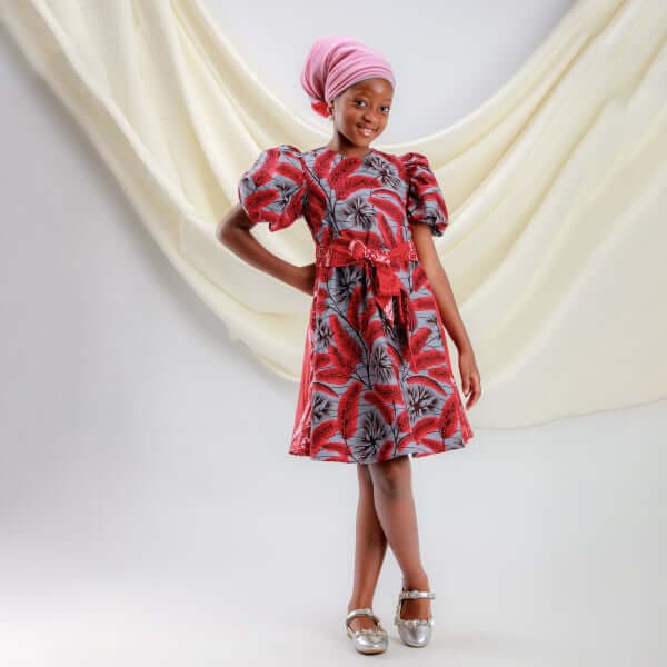 ANKARA A-LINE DRESS
