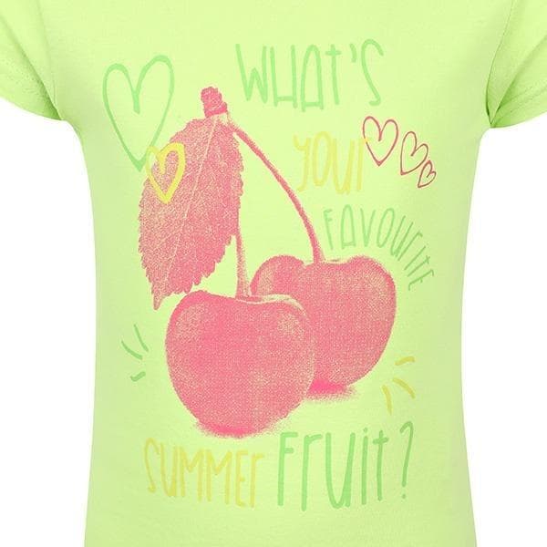 APPLE GREEN PRINT TOP