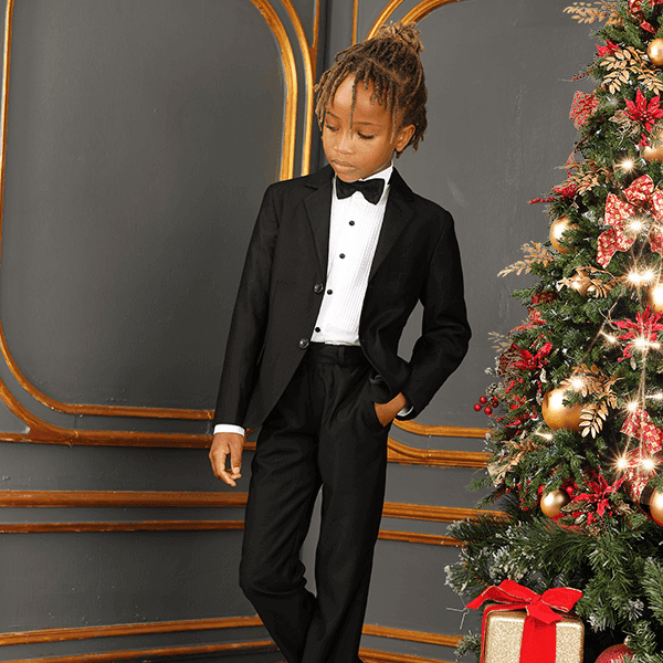 BLACK ADEY 2PC TROUSER SUIT Image