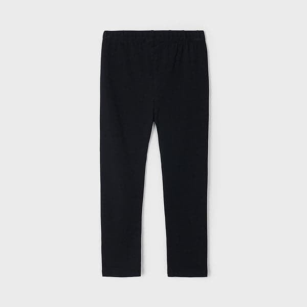 BLACK LONG BASIC LEGGINGS Image