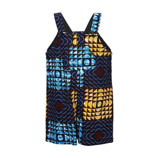 MULTICOLOUR ANKARA PLAYSUIT