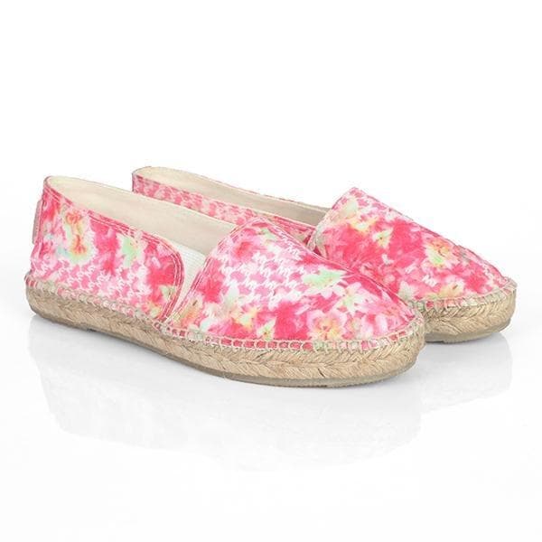 FUCHSIA FLORAL ESPADRILLES Image