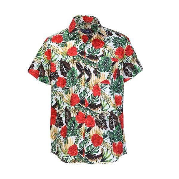 MULTICOLOUR FLORAL S/S SHIRT