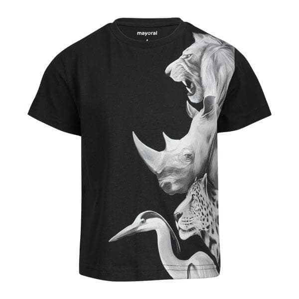 BLACK GRAPHIC S/S TSHIRT
