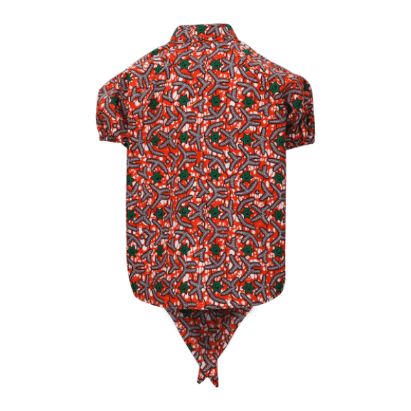 MULTICOLOUR ANKARA BLOUSE