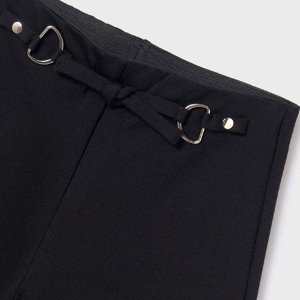 BLACK GIRLS WIDE LEGGED TROUSER