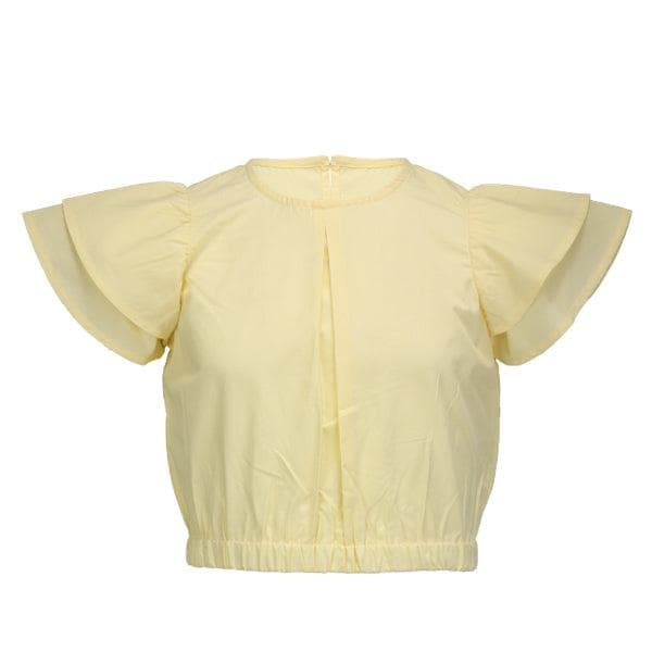 YELLOW BLOUSE TOP