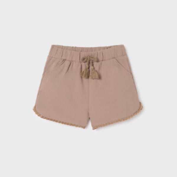 BROWN CHENILLE SHORT