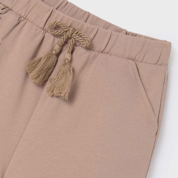 BROWN CHENILLE SHORT