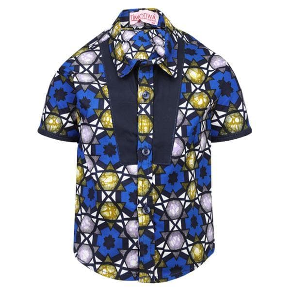 MULTICOLOR ANKARA S/S SHIRT