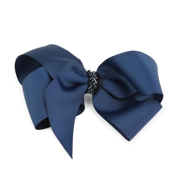 NAVY BLUE HAIR BOW