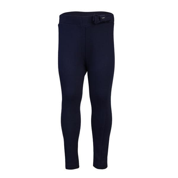 NAVY BASIC LONG TROUSERS