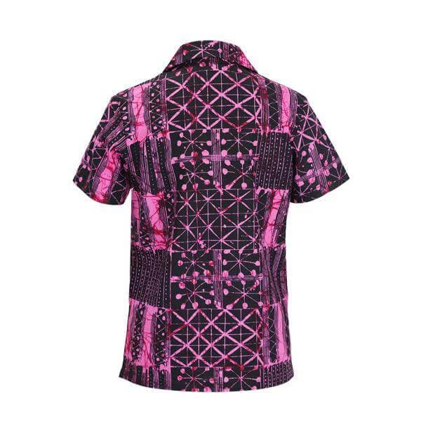 PINK S/S SHIRT & TROUSER SET