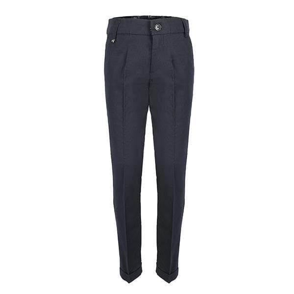 NAVY LINEN TROUSER