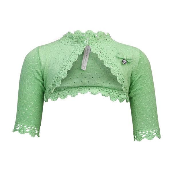 PISTACHIO KNIT CARDI. Image