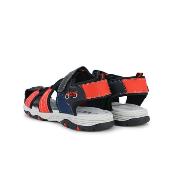 BLACK TREKKERS SANDALS