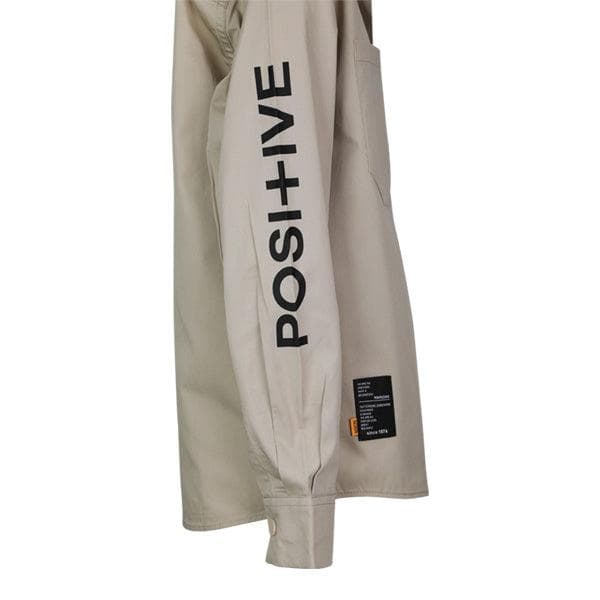 BEIGE L/S SHIRT