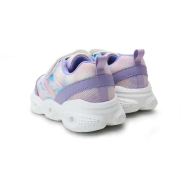 PURPLE VELCRO SNEAKERS
