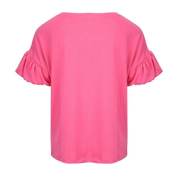 MAGENTA GRAPHIC S/S T SHIRT