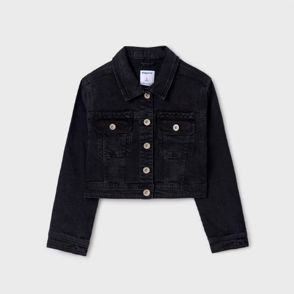 BLACK DENIM JACKET