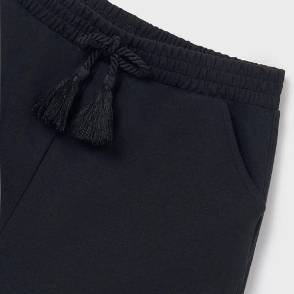 NAVY BLUE CHENILLE SHORT