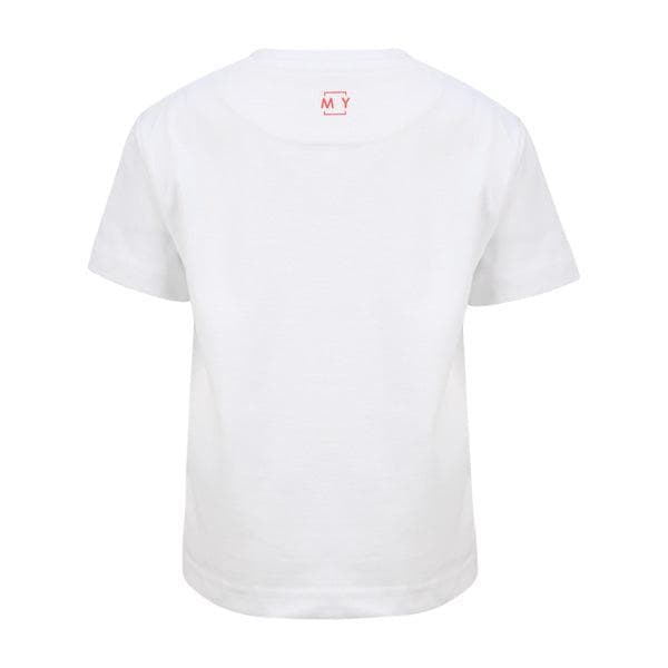 WHITE GRAPHIC S/S TSHIRT