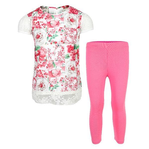 FUCHSIA LEGGINGS SET Image