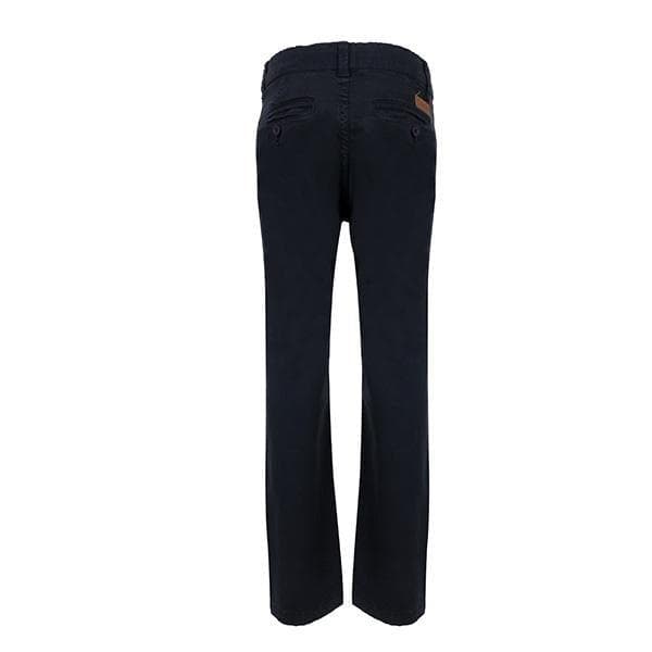 NAVY REGULAR FIT TROUSERS